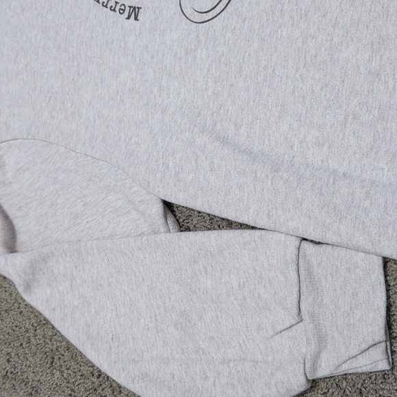 Merry & Bright Christmas Tree Crewneck Sweatshirt Dec 25th XL - Picture 4 of 11